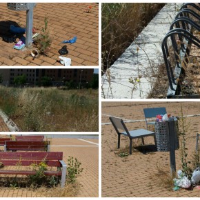 Ciudadanos (C's) León denuncia el abandono y descuido del barrio de la Lastra