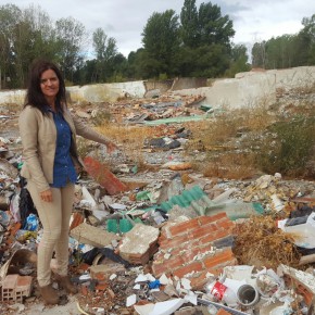 Ciudadanos urge la limpieza y retirada de amianto de la ruinosa fábrica Soto en Armunia