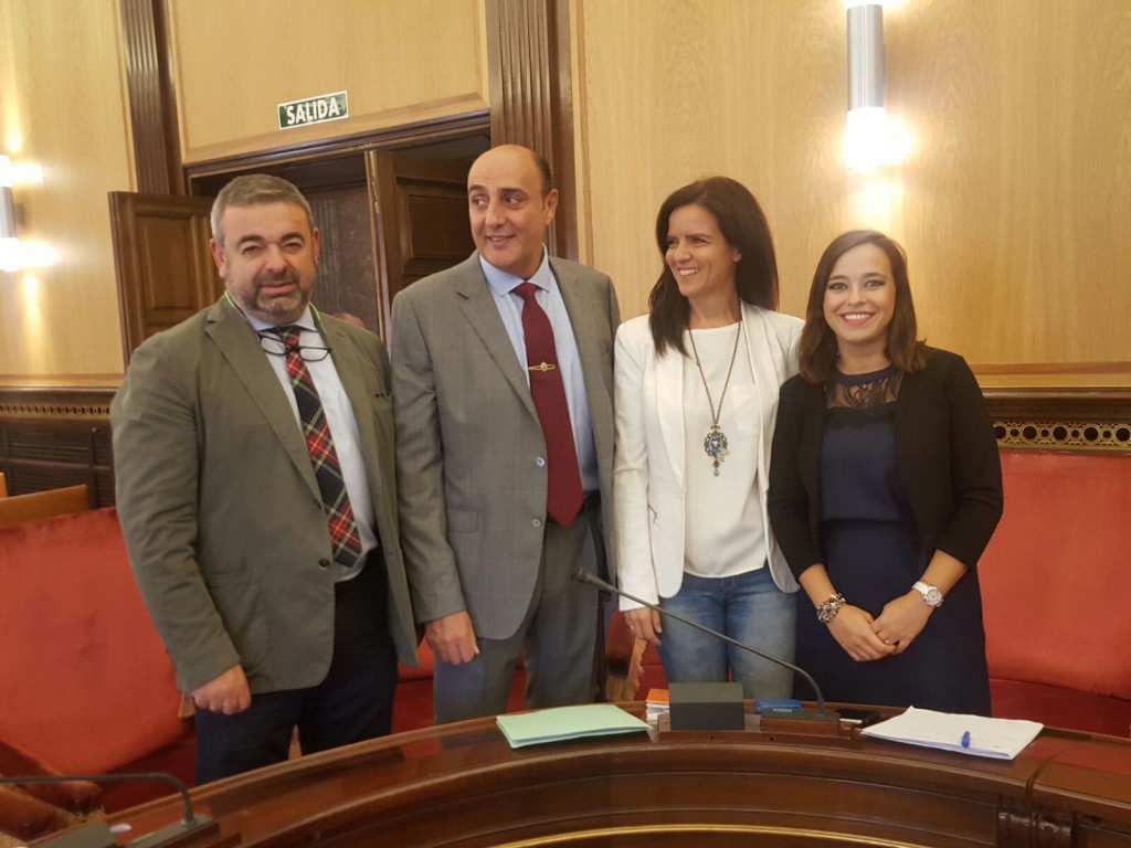Grupo Ciudadanos en el Pleno del Ayuntamiento de León
