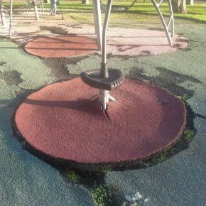 Ciudadanos León reitera el deterioro y estado de abandono en el que se encuentra el parque infantil de Papalaguinda